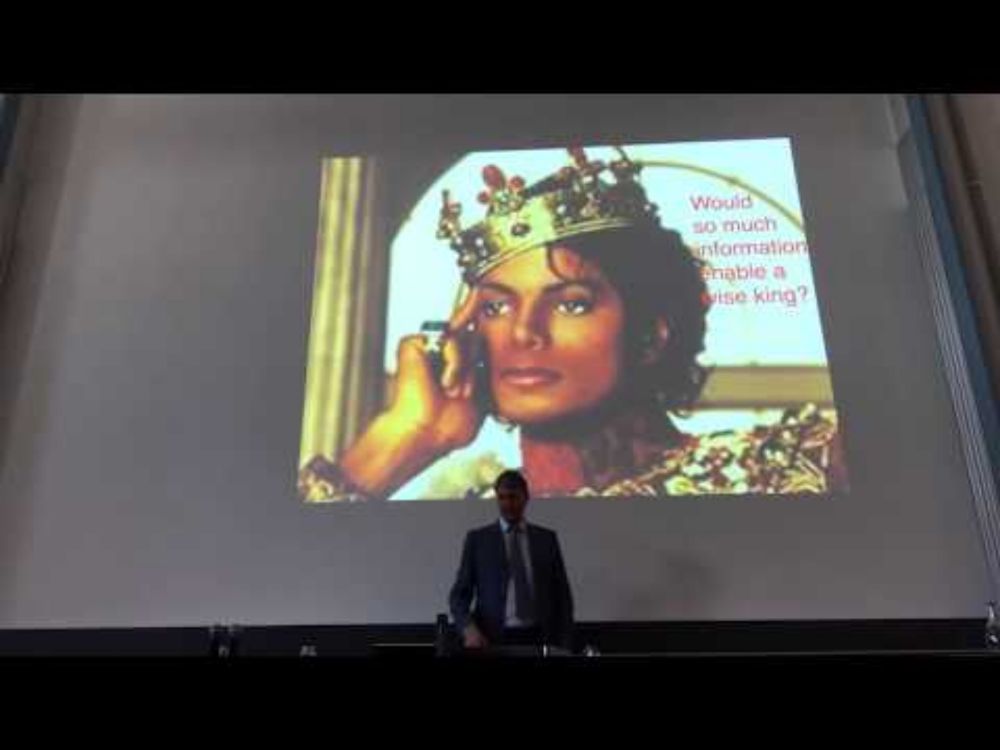 Why Big Data Analytics Is Not Enough, by Prof. Dirk Helbing