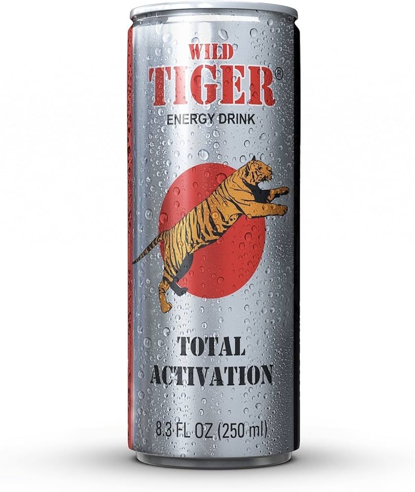 Wild tiger energy drink