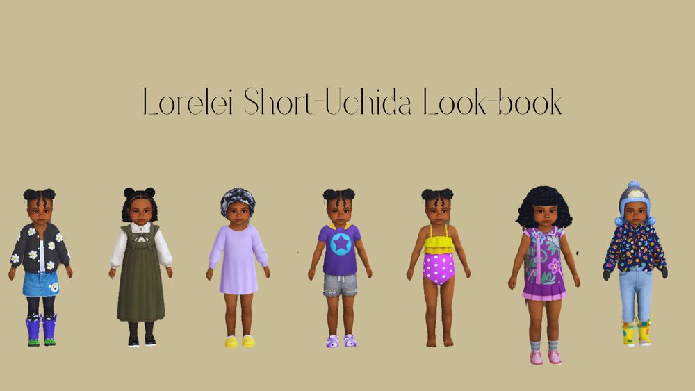 Sims 4 Character lookbook