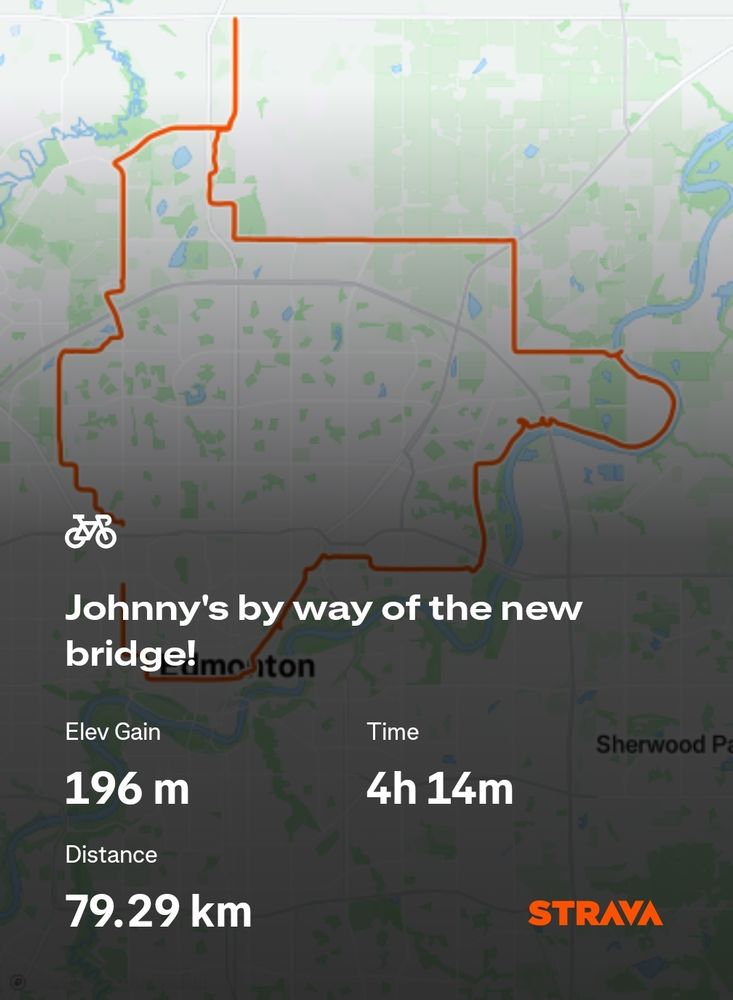 Ride overview from Strava, with the route in the background. 79.29 km over 4 hours or rolling time.