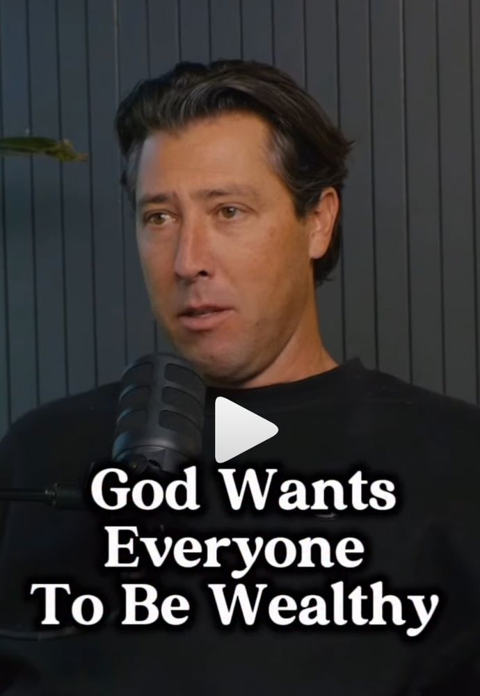Screengrab from Instagram video where Mikey Taylor's Gavin Newsom-looking-ass tries to spin religiosity into his bogus financial influencer pablum. 