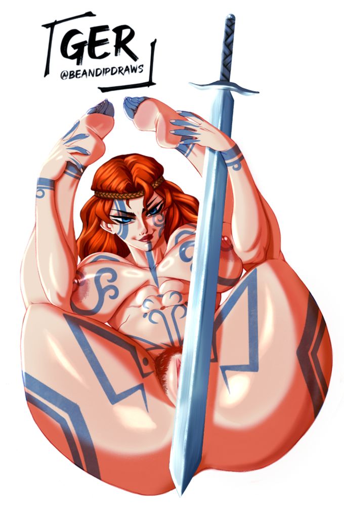 NSFW Art of TITOBEANZ'S oc Teine