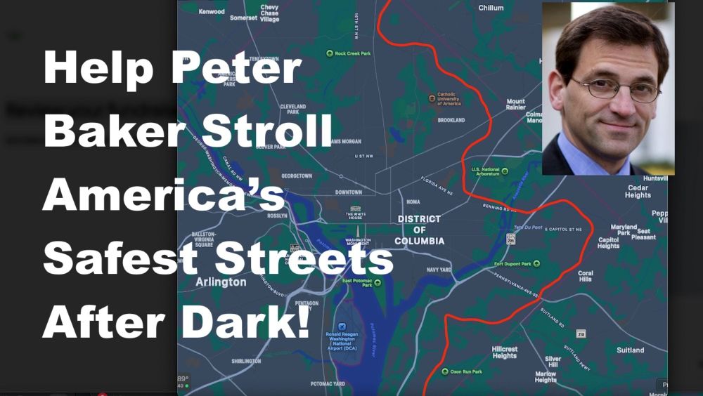 The DC Night Walk Challenge: Proving Our Utopia One Step at a Time
… Tom Elliott needs your support for The DC Challenge: Walking America Safest City at Night