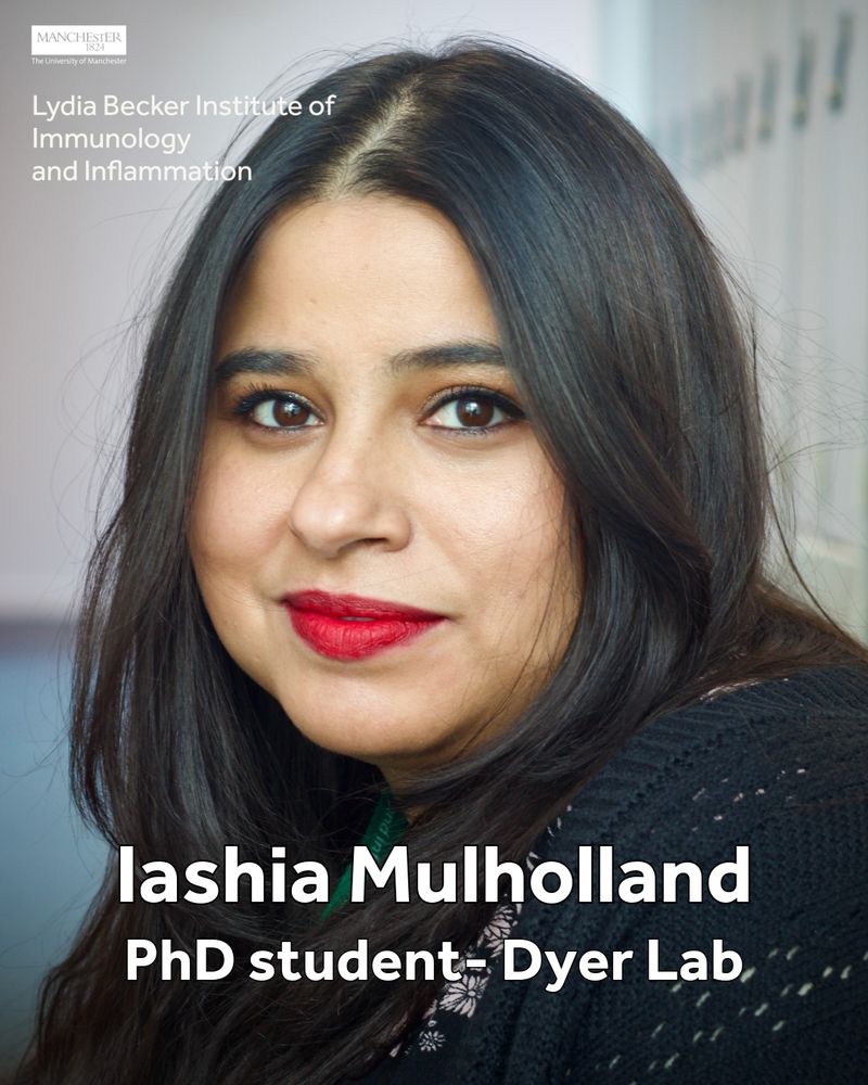 Lydia Becker Institute Profile - Iashia Mulholland - PhD student - Dyer Lab