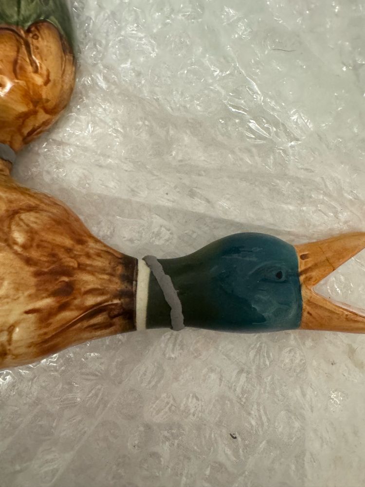 Beswick mallard 596/0 with repair 2/4