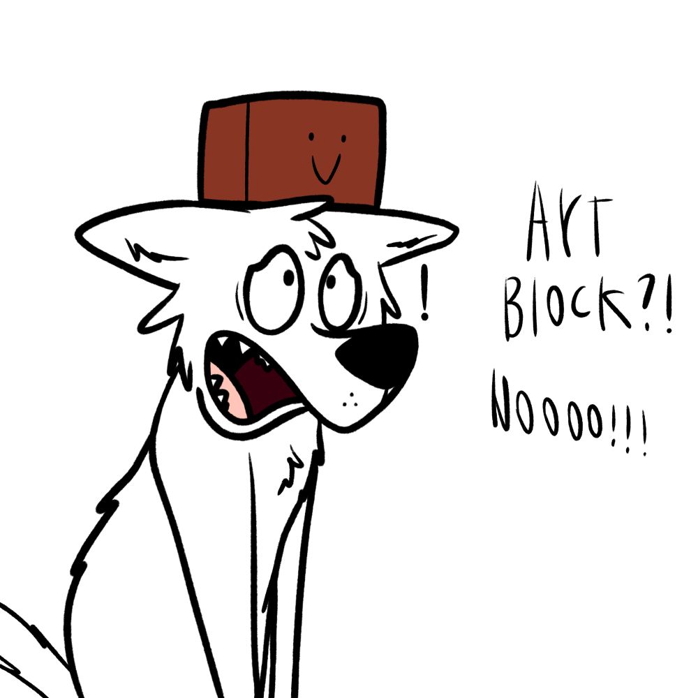 Art block? Impossible!!