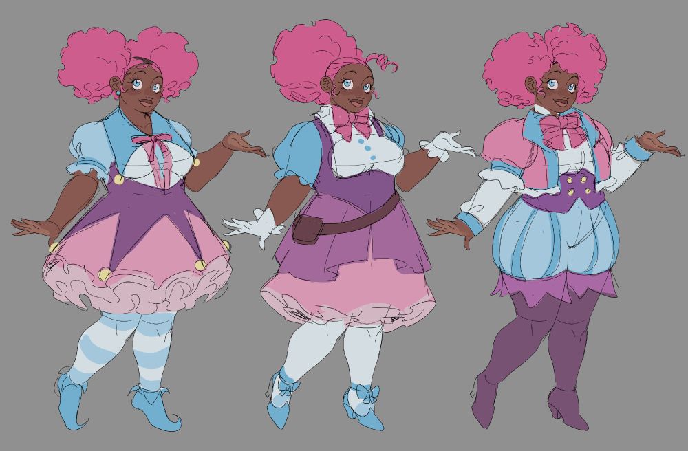 Outfit variations of Pinkie Pie