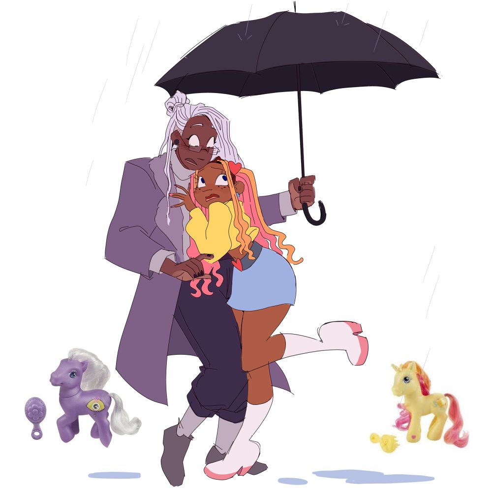 human versions of april mist and brights brightly.