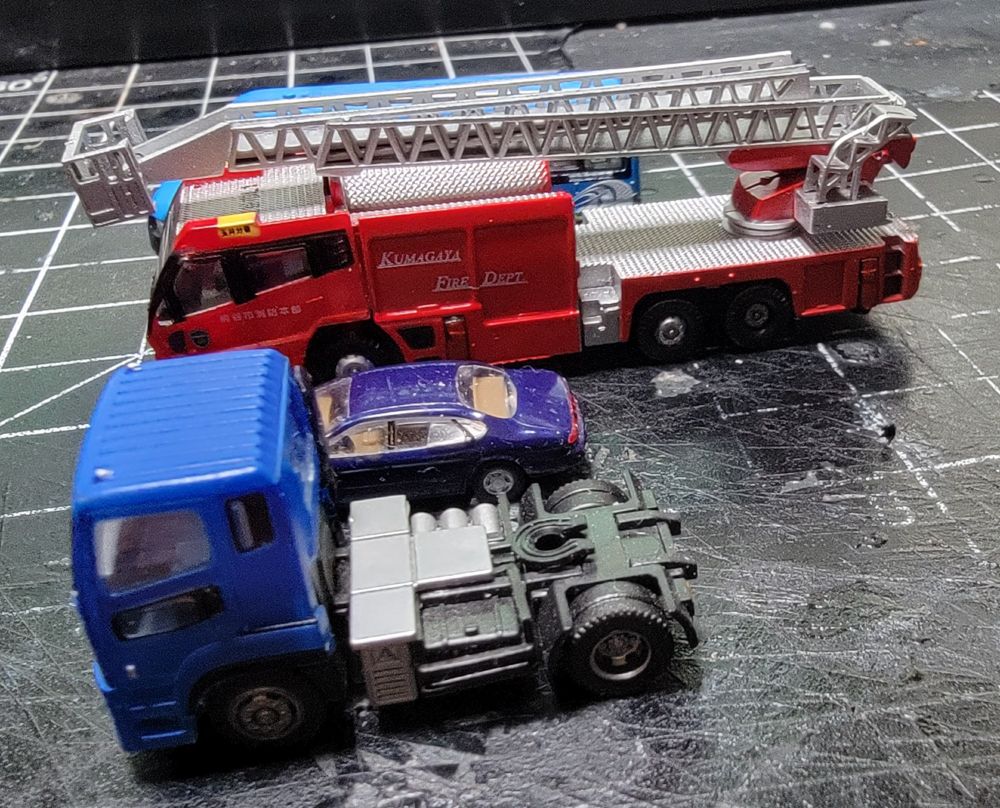 F-Toys Firetruck 2