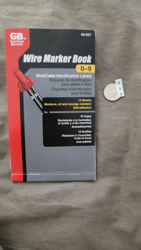 Gardner Bender cable wrap labels