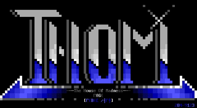 - - - - - - - - - - - - - - - - - - - - - - - - - - - - - - - - - - : L - : - - : IM - - - - - & - - - - - - - - - M - - 1 & - a - - - - -The House Of Madness- TAGE ITEBEL Aril 284-9123