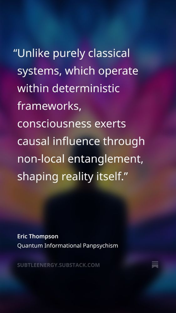 Quote with colorful background.