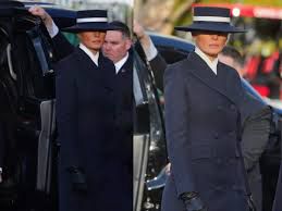 Amish wagon driver- I mean Melania 