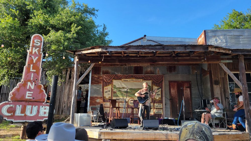 Guy Forsyth playing Children of Jack at The West Pole in Bee Cave, Texas. June 2025.