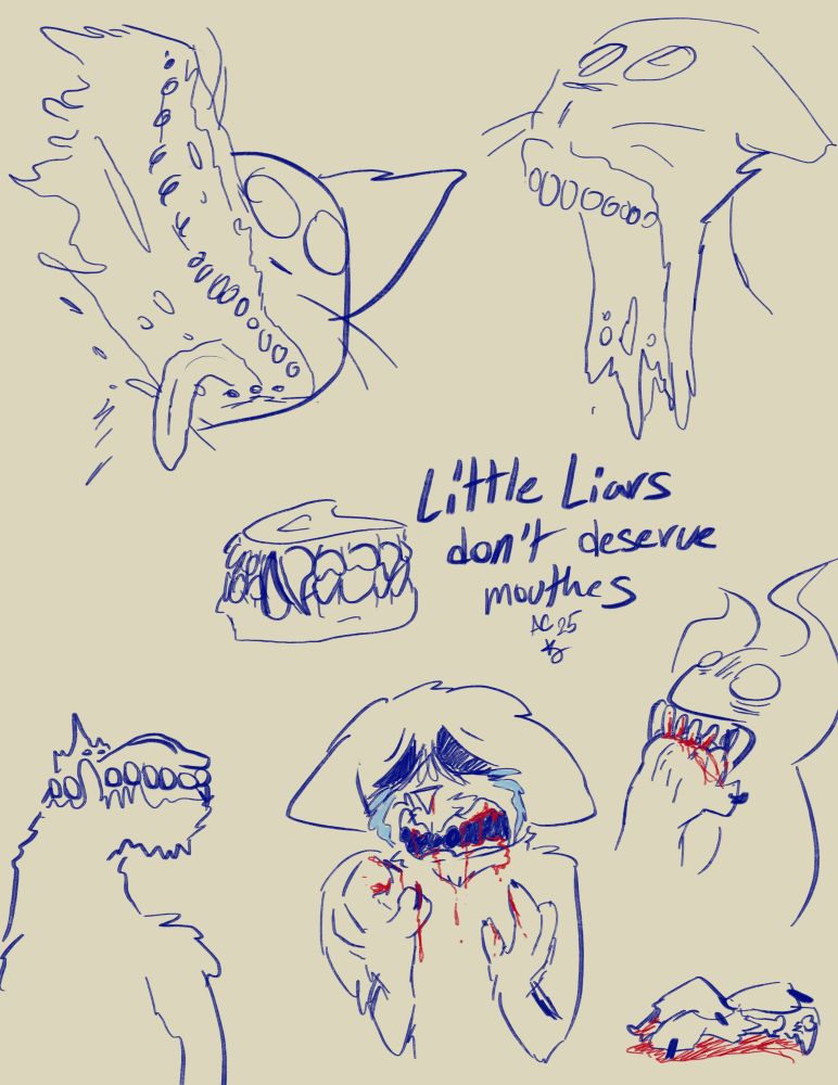 Various pictures of myself getting torn apart 