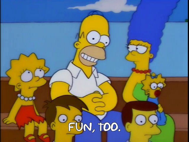 Homer Simpson: fun too