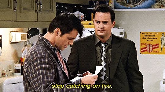 …stop catching on fire.