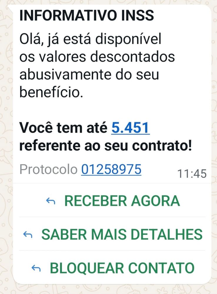 Seria essa uma maneira de camuflar os descontos indevidos?