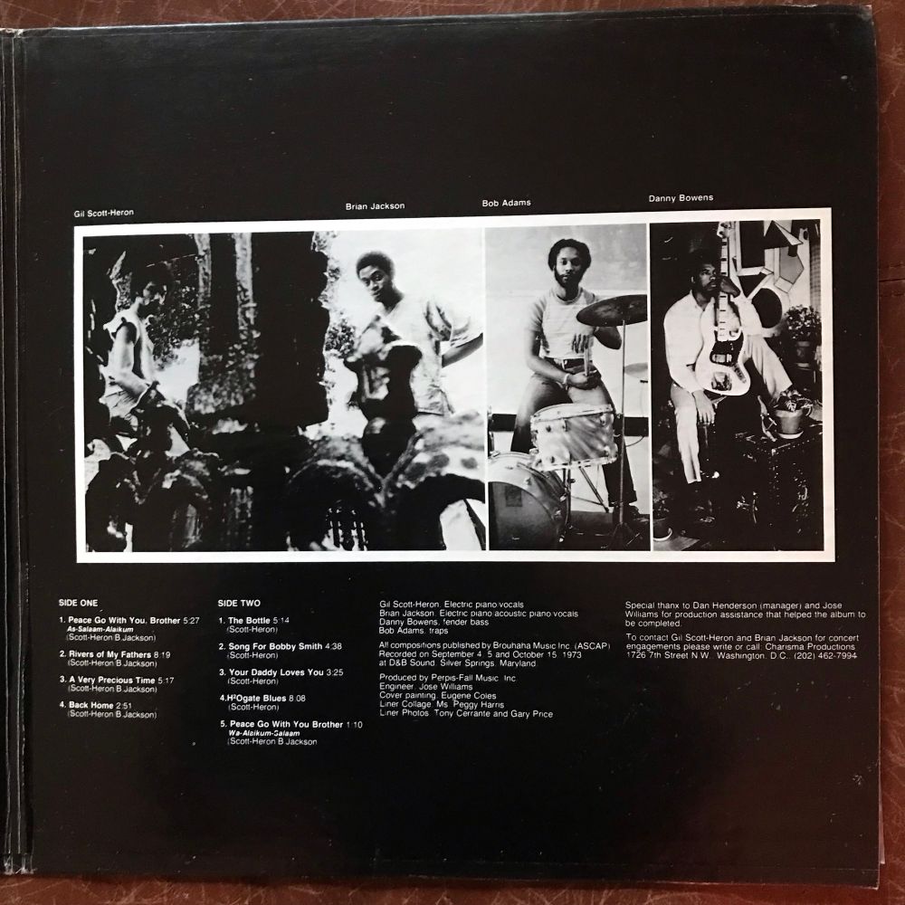 Album cover inside right
