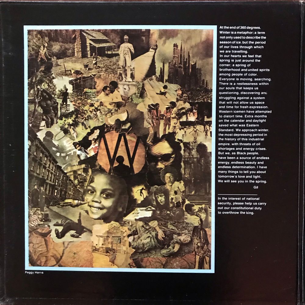 Album cover inside left