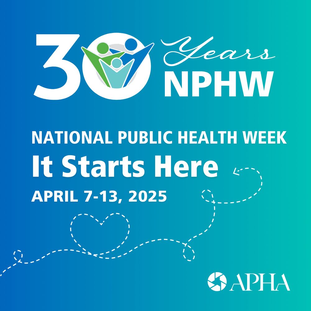 American Public Health Association commemorates 30 years of National Public Health Week April 7-13, 2025