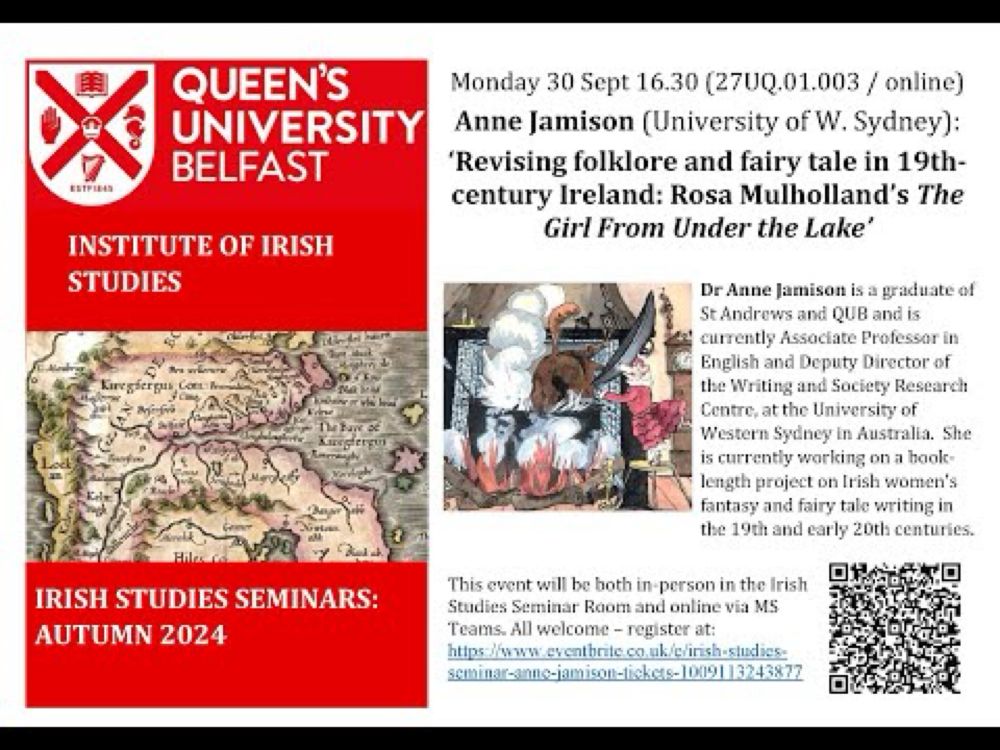 Irish Studies Seminar:  Anne Jamison