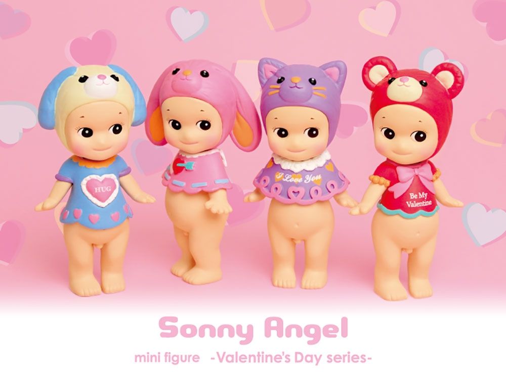 4 sonny angel mini figure valentines day series