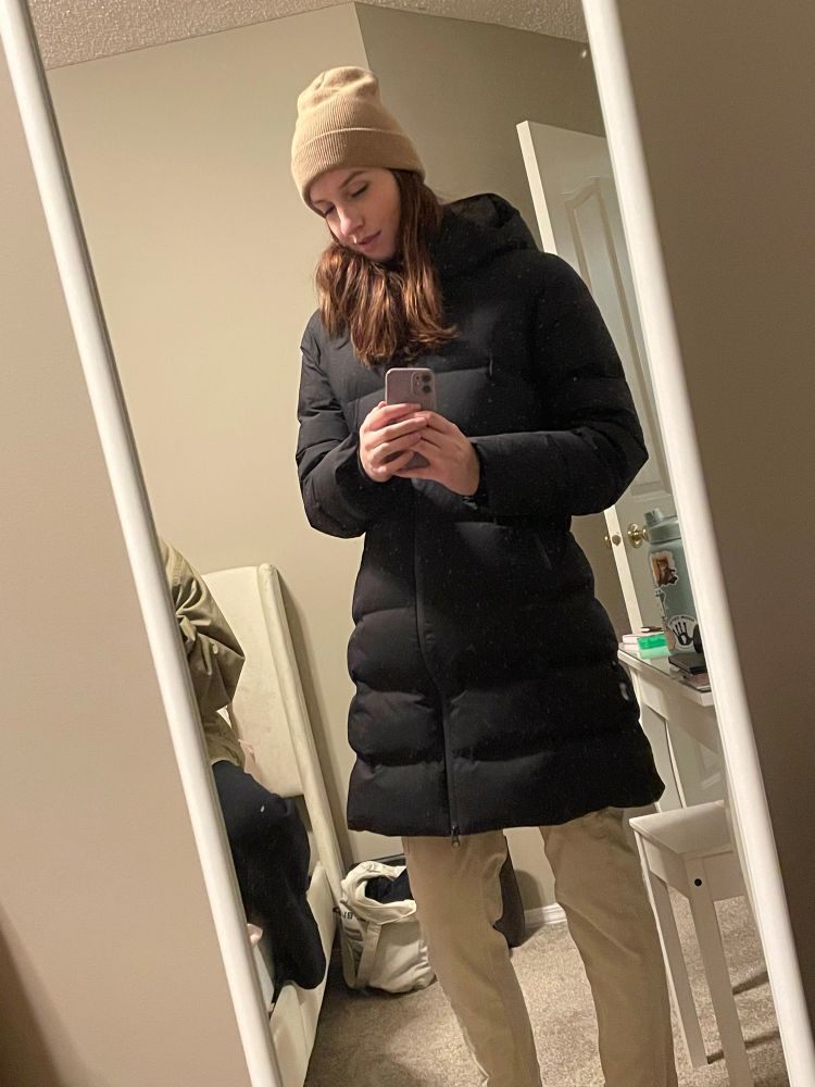 me in big puffy coat