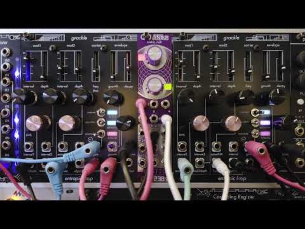 Max/MSP Sequencing Two Grackles