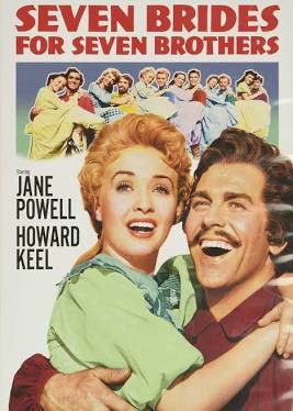 A poster for the film Seven Brides for Seven Brothers