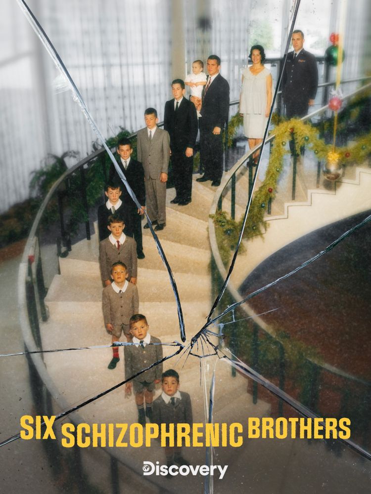 A poster for the series Six Schizophrenic Brothers