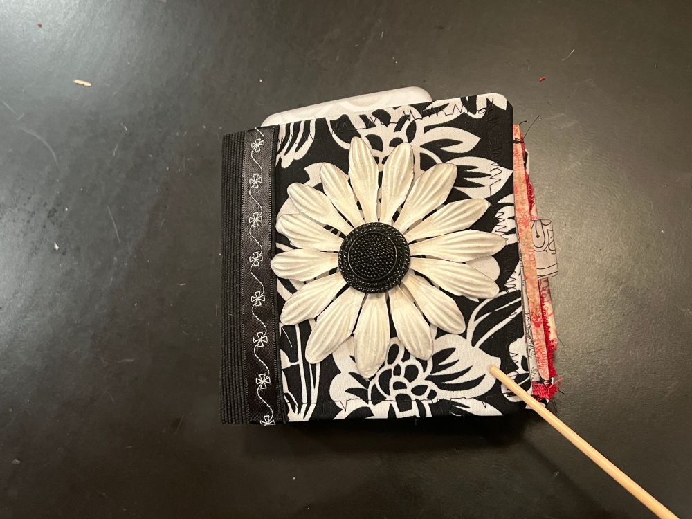 Black and white junk journal