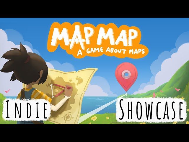 Map Map - A Game About Maps | Indie Showcase Live | CtrlAltNoob