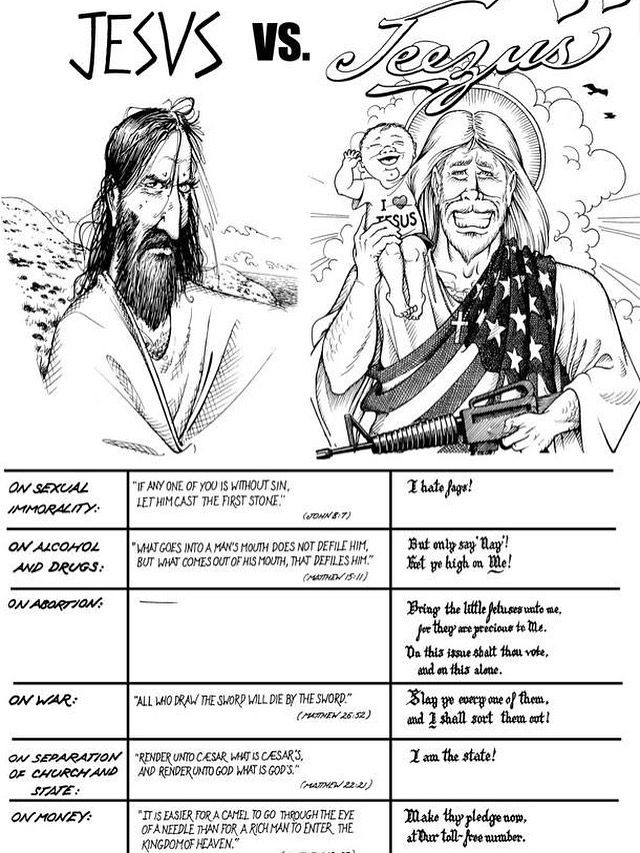 “Jesus came to comfort the affected, and affect the comfortable.”