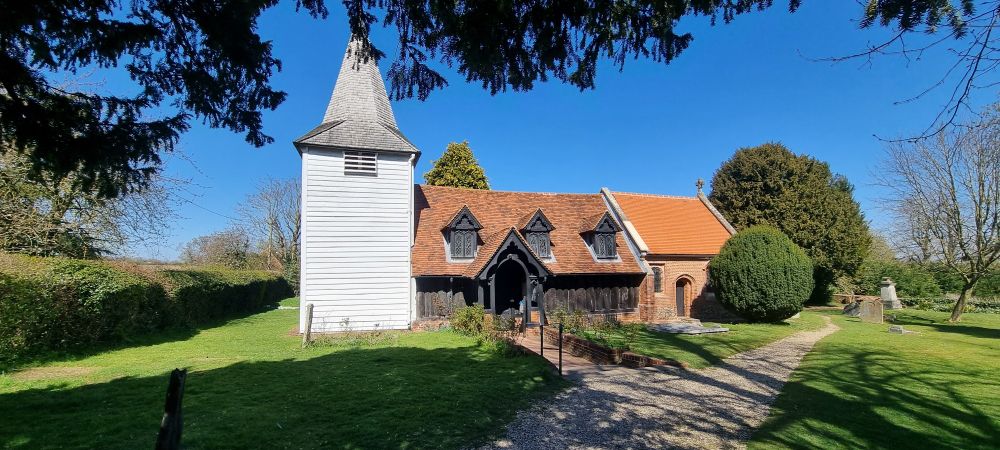 Greenstead Church, near Chipping Ongar  claims to be the oldest wooden church in the world, possibly as old as 1200 years! https://en.m.wikipedia.org/wiki/Greensted_Church