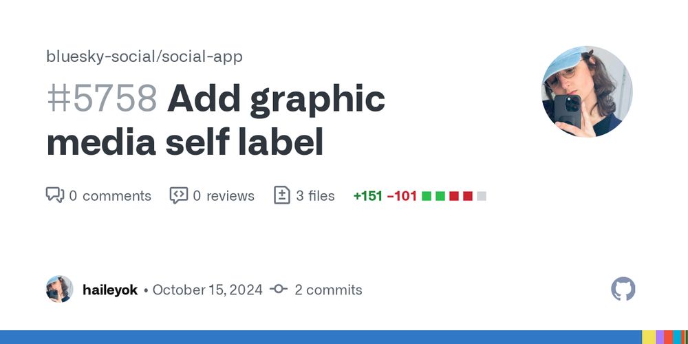 Add graphic media self label by haileyok · Pull Request #5758 · bluesky-social/social-app