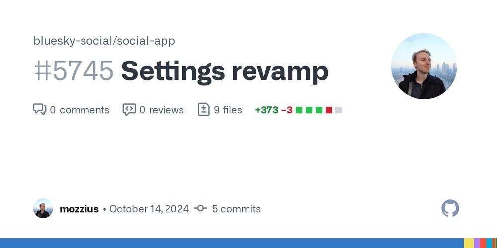 Settings revamp by mozzius · Pull Request #5745 · bluesky-social/social-app