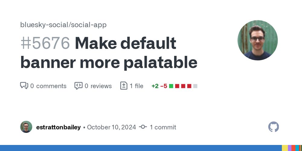 Make default banner more palatable by estrattonbailey · Pull Request #5676 · bluesky-social/social-app