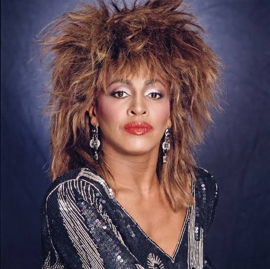 An imperious looking Tina Turner
