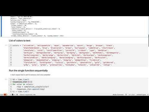 OpenAI API - concurrent requests template