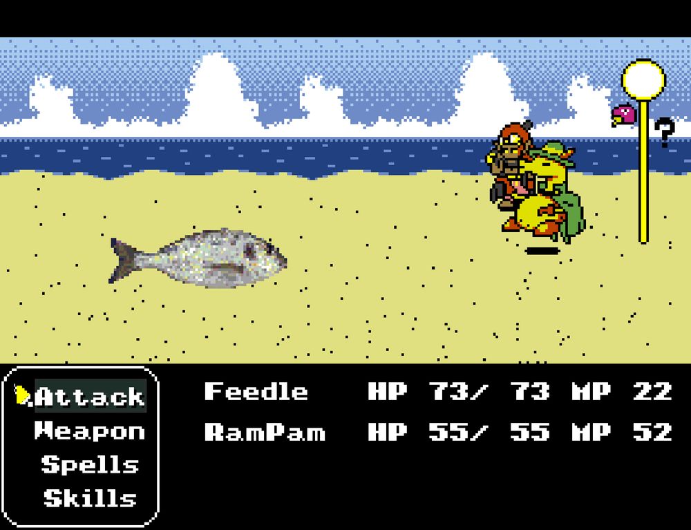 realistic fish enemy