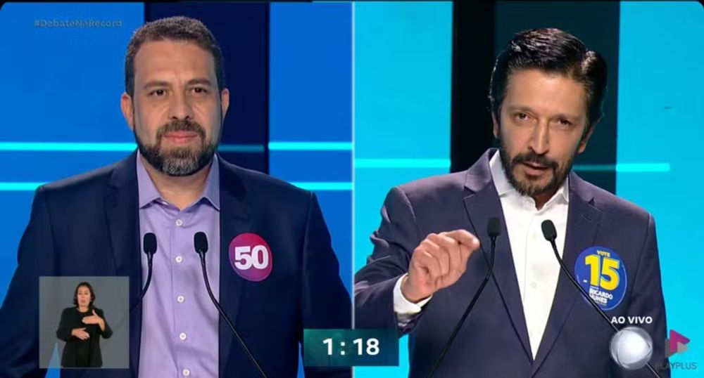 Debate na Record tem ataques a Nunes e Boulos e Marçal apagado – Nitro News Brasil