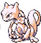 Mewtwo sprite from original pokemon red game
