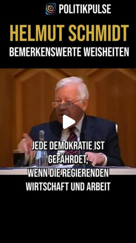 Finanz-News | Gesellschaft | Business-Mindset on Instagram: "In den Worten von Helmut Schmidt finden wir eine ewige Wahrheit, die heute mehr denn je resoniert 🌈. Der legendäre Kanzler erinnerte uns da...