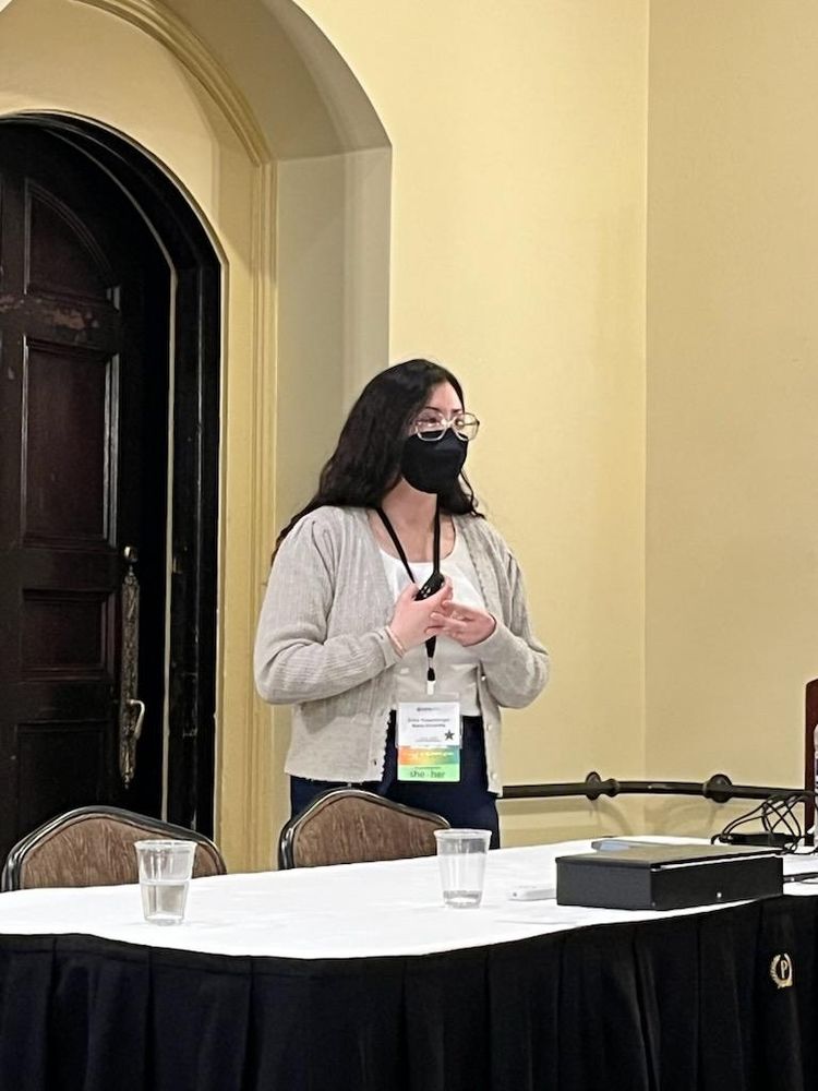 Me (Erika Rosenberger) presenting at MPA on Thursday. 