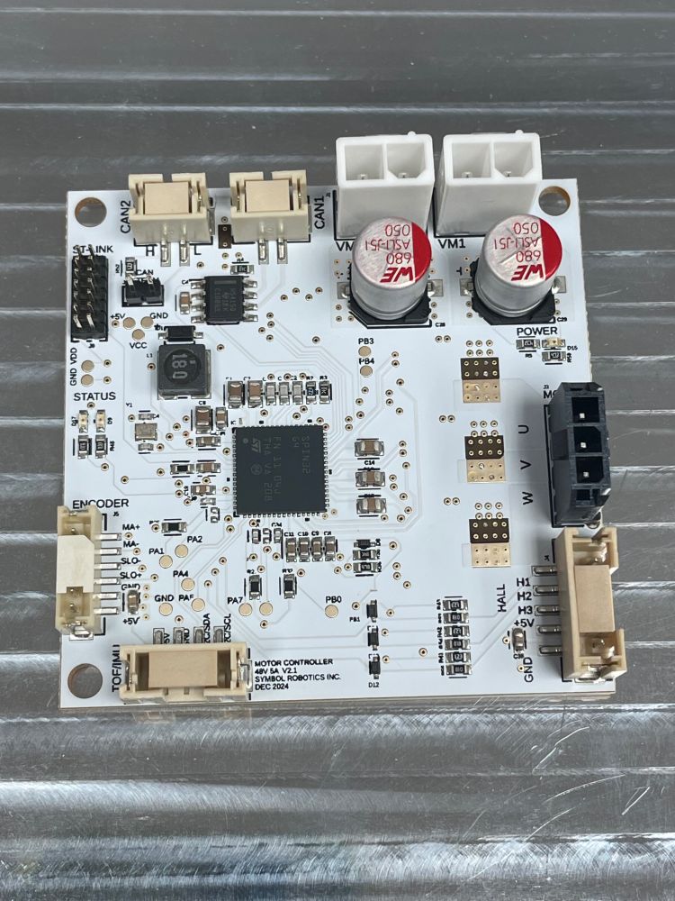 Brushless DC Motor Controller for robotic joint