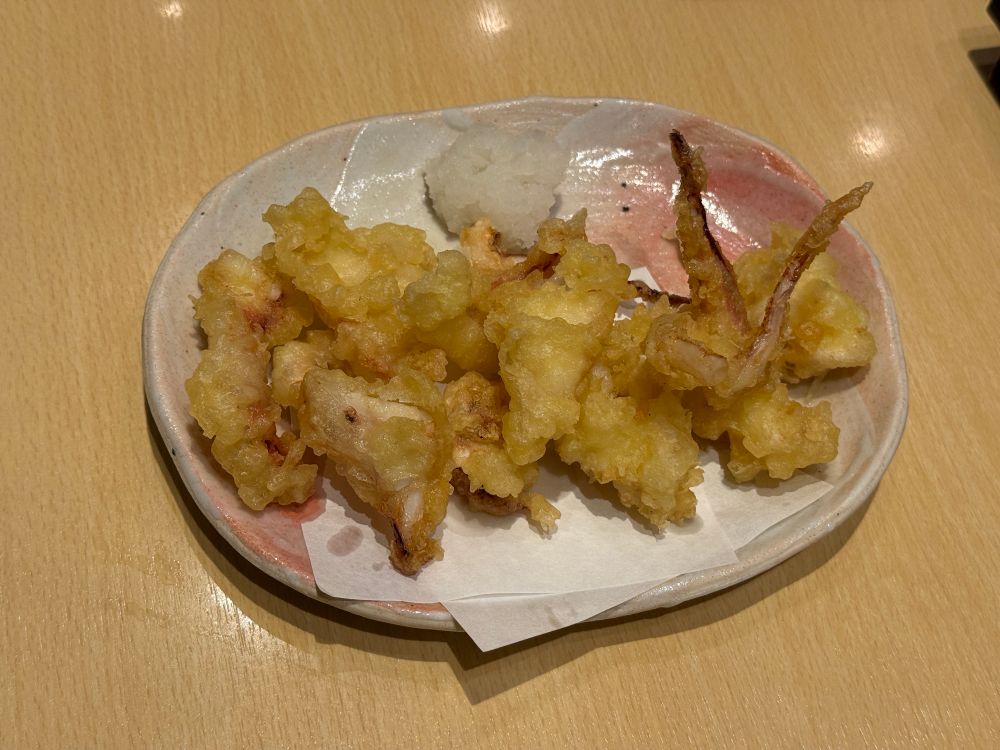 やりいかの下足天