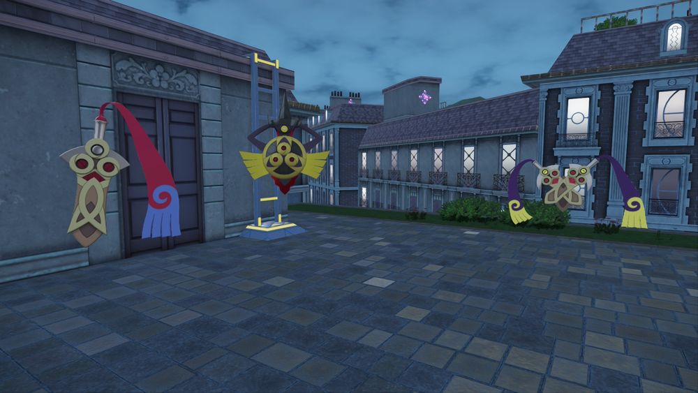 Shiny Honedge, Doublade, and Aegislash in Legends Z-A 