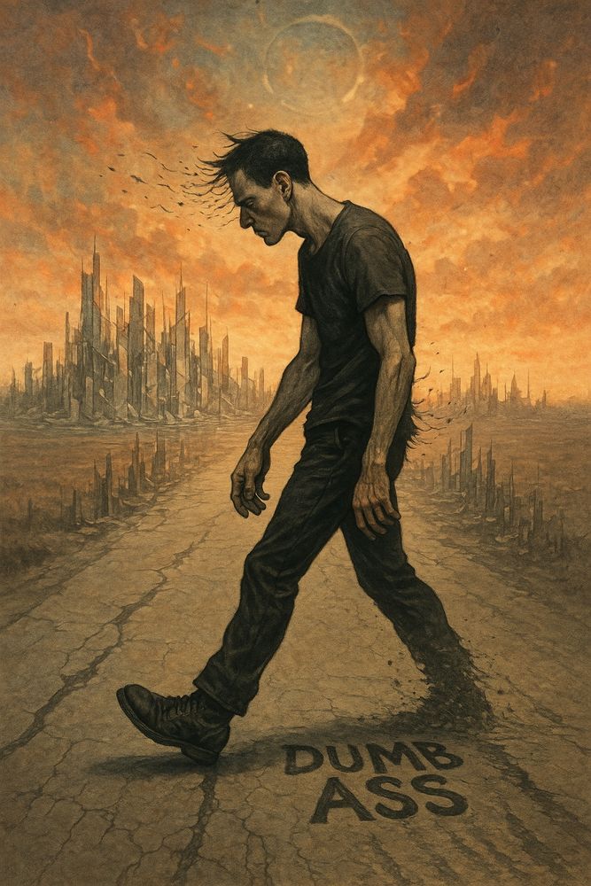 Dumb Ass's Desolate Journey Through Ash