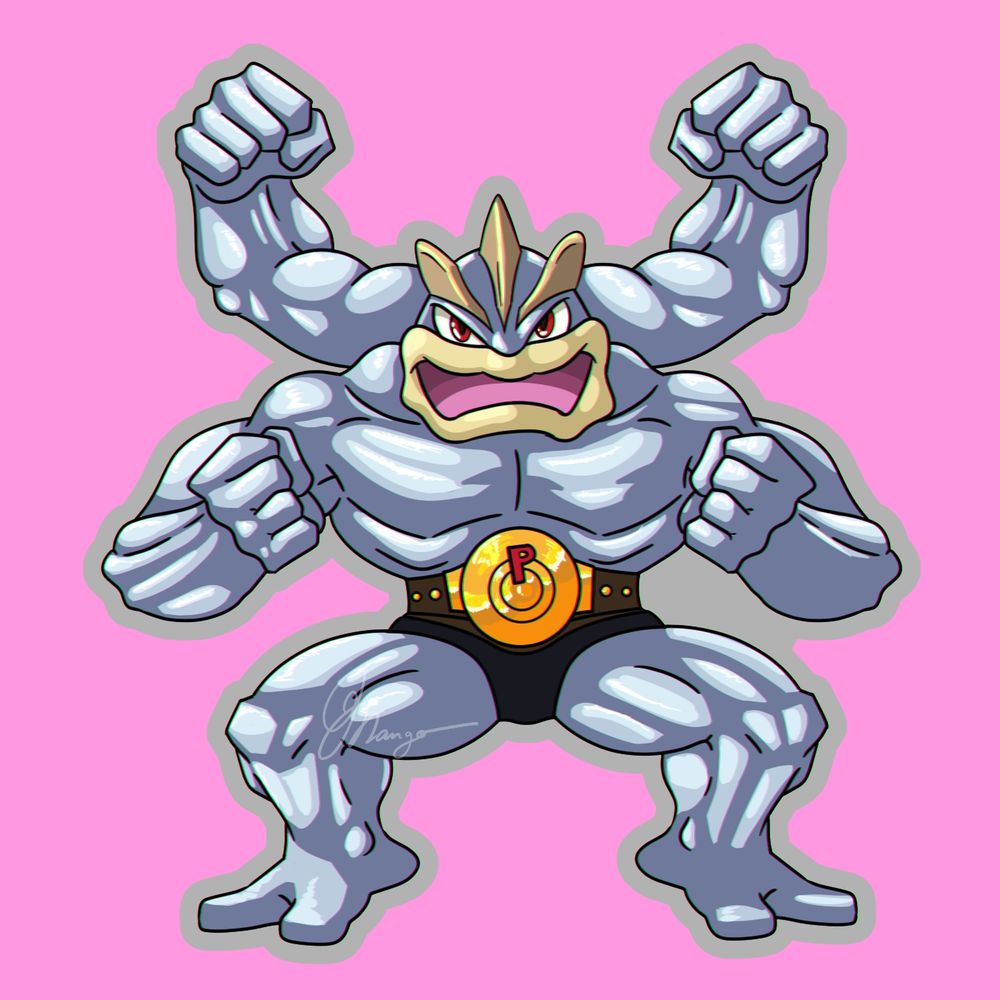 Machamp from pokemon